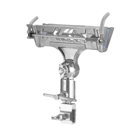 Wswqop Fishing Rod Bracket Support Parts Adjustable Rod Rack Self Locking Head for Boat
