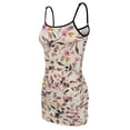 thumbnail image 5 of Ladies Elegant Sling Sleeveless Sexy Dress leaf, 5 of 6