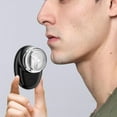 thumbnail image 4 of Momihoom Electric Mini Travel Shaver for Men - Pocket Size Washable Electronic Razor - Mens Rechargeable Portable Cordless Shaving Face Beard - Wet & Dry Rotary Electrical Shave, 4 of 8