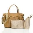 thumbnail image 2 of Storksak Sac à Couches en Cuir de Luxe Emma - Tan, 2 of 11
