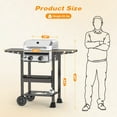 thumbnail image 7 of LHRIVER Stainless Steel 2 Burner Propane Grill, 16000 BTU Gas Grill & Griddle Combo for Outdoor, Patio, 7 of 7