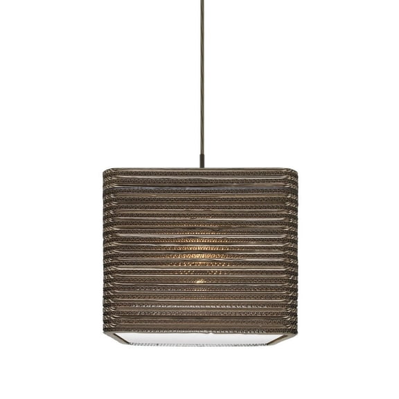Besa Lighting - Kirk 12-9W 1 LED Cord Pendant-12 Inches Wide by 10 Inches