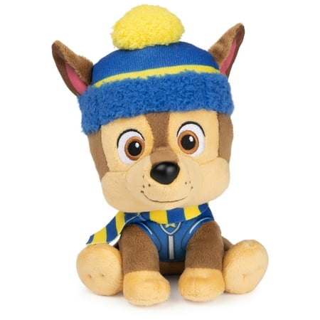 GUND PAW Patrol Holiday Winter Chase in Scarf and Hat Officially Licensed Plush Toy for Ages 1 and Up 6