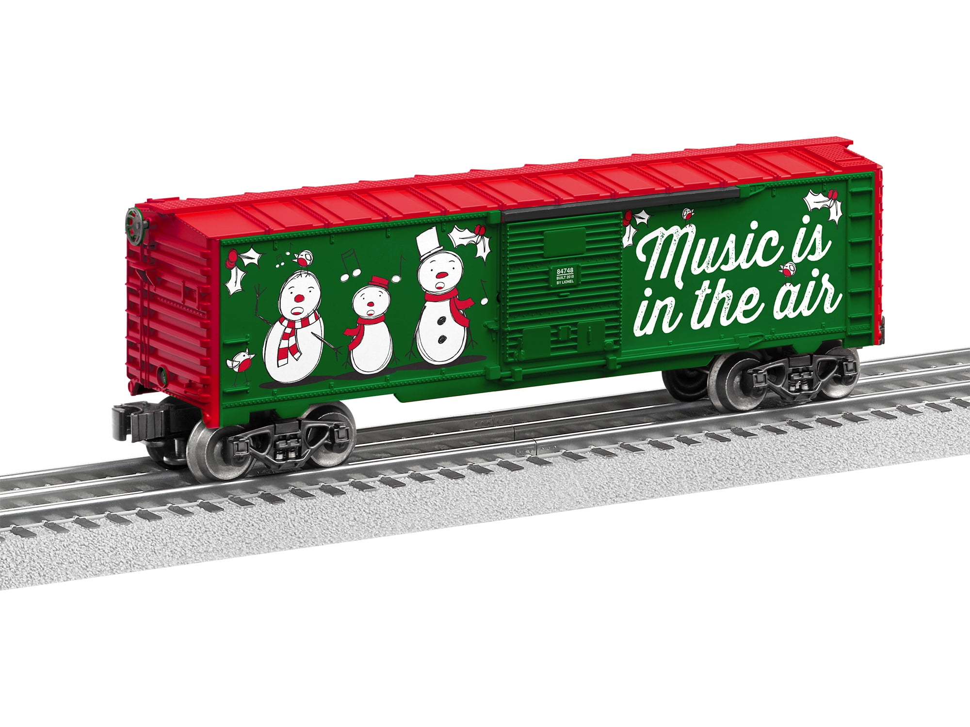 Lionel O Scale 2018 Christmas Model Train Music Boxcar Electric 