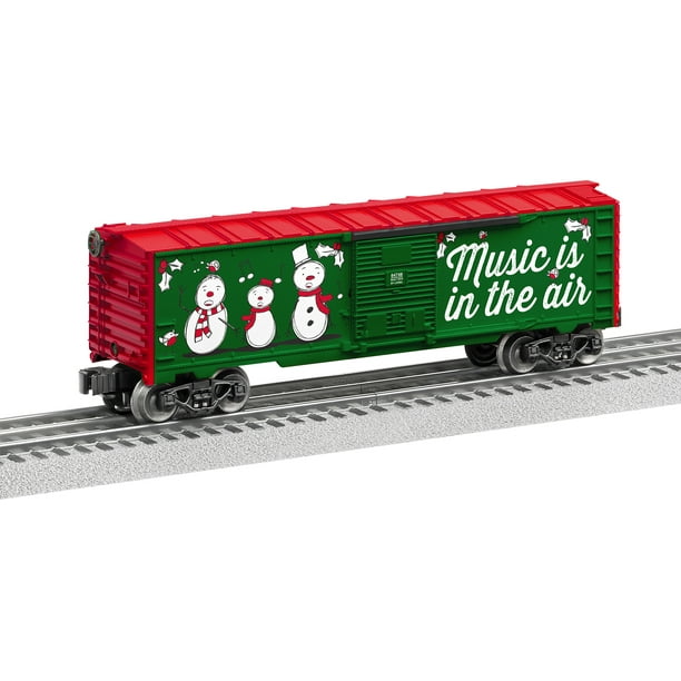 Lionel O Scale 2018 Christmas Model Train Music Boxcar Electric Powered