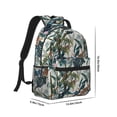 thumbnail image 2 of Yiaed Hawaiian Style Print School Backpack College Backpack Daypacks for Students High School Spacious and Durable Daypack for Work and Travel-One Size, 2 of 6