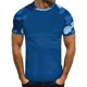 thumbnail image 2 of Playeras Cuello V Para Hombre, Camiseta Informal De Moda Con Estampado De Camuflaje, Cuello Redondo Y Manga Corta, 2 of 5