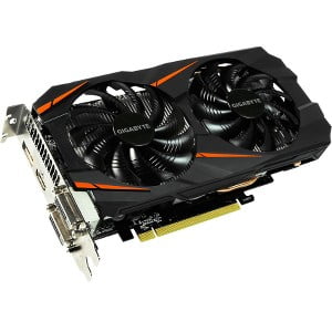 Gigabyte Geforce Gtx 1060 Windforce Oc 3gb Gddr5 Graphics Card Gv N1060wf2oc 3gd Walmart Com Walmart Com