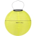thumbnail image 2 of POPUQS Nylon Chinese 12 Inch Solar Outdoor Hanging Lantern, 2 of 7