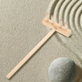 thumbnail image 3 of UNOMOR 3pcs of Sandbox Mini Rakes Set Garden Sand Rakes Bamboo for Wave Making Meditation, 3 of 8