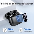 thumbnail image 3 of Auriculares Inalámbricos Bluetooth JM 5.3 4 Mic con Reducción de Ruido ENC 50H Graves IPX7, 3 of 6