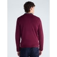 thumbnail image 3 of Free Assembly Men's Crewneck Sweater with Long Sleeves, Midweight, Sizes XS-3XLT, 3 of 6