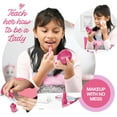 thumbnail image 2 of Star Princess Pink Play Purse with Accessories for Little Girl Christmas Gifts Toddler Pretend Play with Pretend Makeup, Wallet, Toy Phone for Girls Role Play Ages 3 4 5 6 7 8 9 10 11 12, 2 of 9