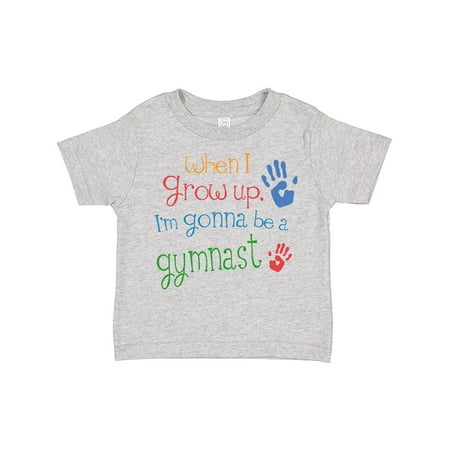 

Inktastic Gymnast Future Gift Toddler Boy or Toddler Girl T-Shirt