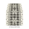 thumbnail image 3 of Kbndieu Snowflake Christmas Table Runner Seasonal Winter Washable Xmas Table Decoration for Indoor Outdoor Home Party Decor 13 x 72 Inch, 3 of 6
