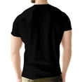 thumbnail image 4 of Homeyce Short Sleeve Muscle T Shirt for Men V-Neck Slim Fit Casual Muscle Henley Shirt Ribbed Short Sleeve T-Shirts Solid Color Medium Weight Tee Shirts,Black 2XL, 4 of 5