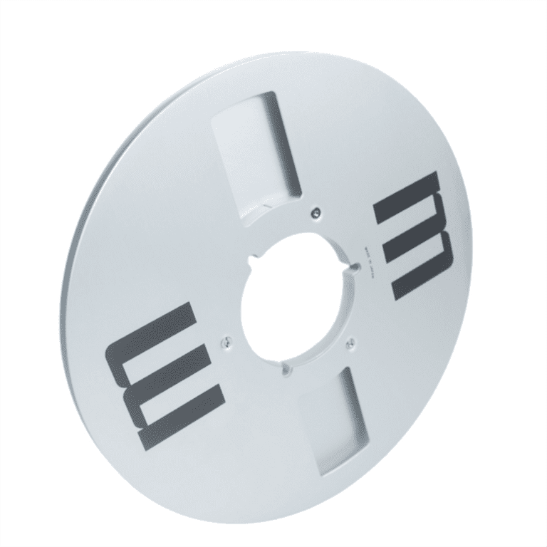 New Analog Audio 10.5 x ¼In Metal Tape Reel -HUB Open Reel Audio Aluminum  Takeup Reel By for Opening Machine 