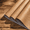 Warm Brown-16" x 354", variant on Light Brown 32" x 157" Wood Peel and Stick Wallpaper