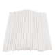 thumbnail image 1 of 50 piezas de palitos de piruletas de papel para pasteles, palillos para fiestas de cumpleaños, proyectos de manualidades DIY - Blanco, 1 of 5