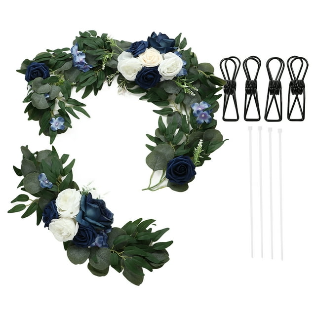 Decoraciones florales de bienvenida, 2 juegos de decoraciones florales de bienvenida florales para bodas Letreros de bienvenida para bodas Decoraciones florales Las mejores de su clase