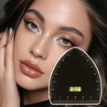 thumbnail image 4 of Fast Drawing Eyebrow Desgin Ruler, Stainless Steel Brow Mapping Tool Shaping Permanent  Drawing Guide Ruler for Dorm Wedding Spa Dressing Table Backpack Luggage Offices, 4 of 8