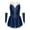 Navy Blue, variant on inhzoy Kids Girls Figure Ice Skating Dress Ballet Dance Competition Rhinestones Leotard Dress with Glovers Navy Blue 14