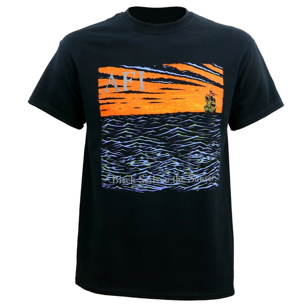 Kings Road - AFI Men's Black Sails T-Shirt Black - Walmart.com ...