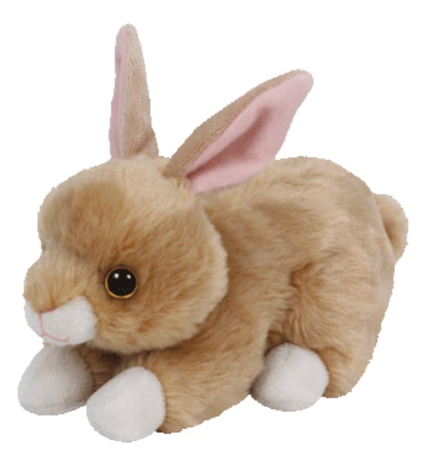 Ty Beanie Bunnie The Hare (Brown) 15 Centermeter