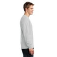 thumbnail image 2 of Port & Company Long Sleeve 5.4-oz. 100% Cotton T-Shirt. Ash. XL., 2 of 3