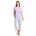 thumbnail image 4 of Jockey Women's Organic Cotton Stretch Short Sleeve V-Neck Top, 4 of 4