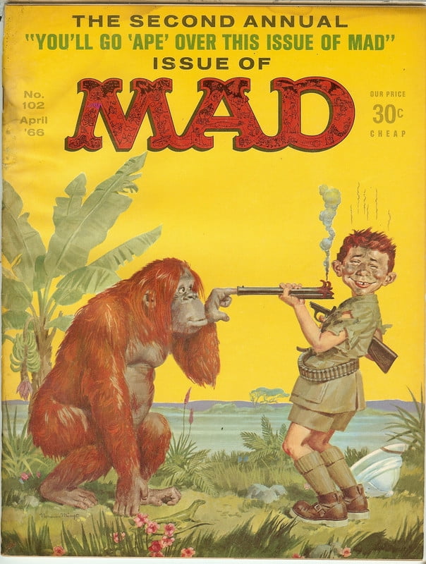 MAD Magazine #102 April 1966 (POOR Condition)