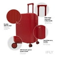 thumbnail image 6 of iFLY Hardside Transit 20" Carry-on Luggage, Red, 6 of 9