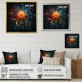 thumbnail image 4 of Designart "Vibrant Fireworks Show III" Fireworks Wall Decor, 4 of 7