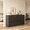9D Black, variant on JassmiPkwy White Dresser with 7 Drawers, Modern Long Dresser for Bedroom, Wood Chest of Drawers with Ample Storage for Living Room-White