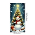 thumbnail image 3 of Holiday Themed Christmas Door Banner For Outdoor And Indoor Use, Elastic Fabric Door Cover For Porch And Wall Holiday Decoration Projects And Celebrations, 3 of 6