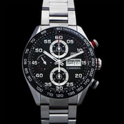 TAG Heuer Carrera Automatic Black Dial Stainless Steel Men's Watch CBN2A1AA.BA0643