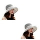thumbnail image 2 of Sombrero de sol Qarigey para mujer con hebilla Gorra de pescador ala ancha malla Protector solar Rojo, 2 of 6