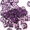 thumbnail image 3 of 50 Uds Dados Acrílicos De Seis Lados 12mm D6 Dados Para D & D DnD RPG Juego De Fiesta Púrpura Sunnimix Dados poliédricos, 3 of 8