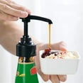 Maple Syrup Filter Bottler Wide Mouth with Pour Spout Syrup Bottle