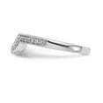 thumbnail image 3 of 14K White Gold Ring Band Wedding Diamond Round, 3 of 7