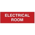 thumbnail image 1 of xianyou-Basic Electrical Room Sign | Durable Construction | Building Safety -Red - Medium (1 Pack), 1 of 4