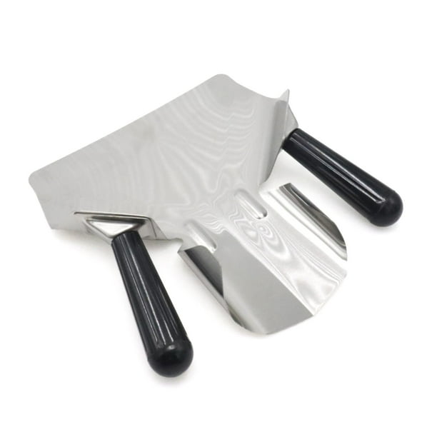 Cuchara para patatas fritas Joyangy de acero inoxidable con doble mango