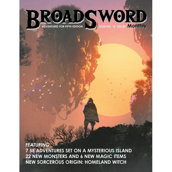 BroadSword Monthly #15: Adventures for Fifth Edition (Paperback)
