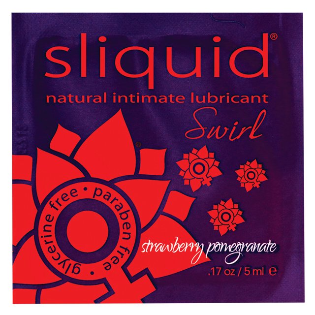 Sliquid Paquet de Papier d'Aluminium Tourbillon-Fraise Grenade.17oz