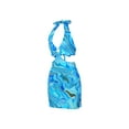 thumbnail image 2 of Kmbangi Robe Femme Motif Géométrique Col en V Sans Manches une-Pièce, 2 of 7