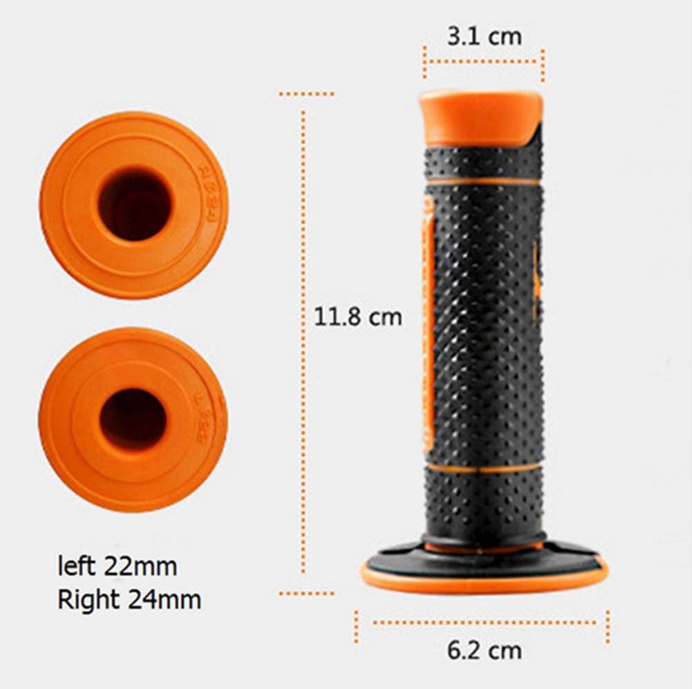 Heinmo Motorcycle Handlebar Grips Cover 7/8 22 mm Handle Gel Rubber Parts For Duk RC 125 200 250 ADV 