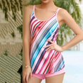 thumbnail image 7 of Htigea Womens Tankini Swimsuit Modest Swim Tank Tops and Boyshorts Bathing Suits Tummy Control Swimwear 2 Piece Sets Pink,S, 7 of 7