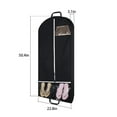 OAVQHLG3B Clearance Garment Bag Suit Bag For Closet Storage And Travel Foldable Garment Bag With