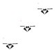 thumbnail image 2 of Greeniant Mascota Bandana Bowknot Mascota Pañuelo Algodón Decoración Animal Babero Bufanda con Collar, Negro Blanco, S Blanco negro S 3piezas Greeniant CBP179653, 2 of 6