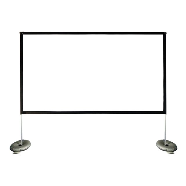 Mistaha Écran de Projecteur avec Support 100 Pouces Écran de Projection Portable 16:9 HD Écran Pliable pour Films